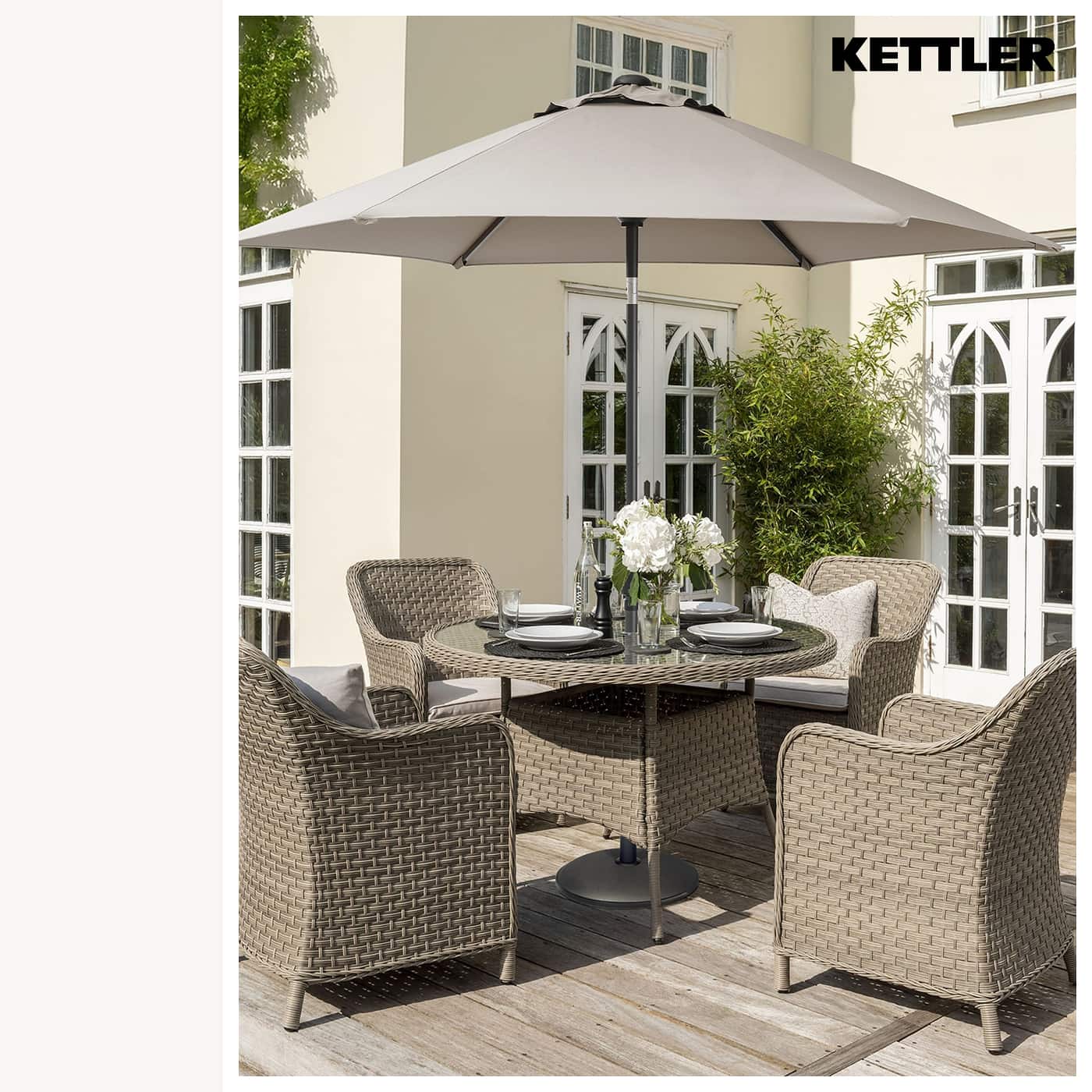 Garden Parasols And Heaters