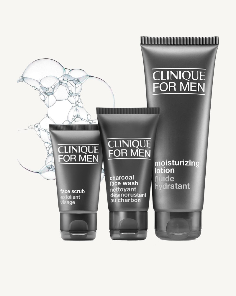 Clinique Daily Hydration Mens Skincare Gift Set for Normal to Dry Skin (Worth £45), £35