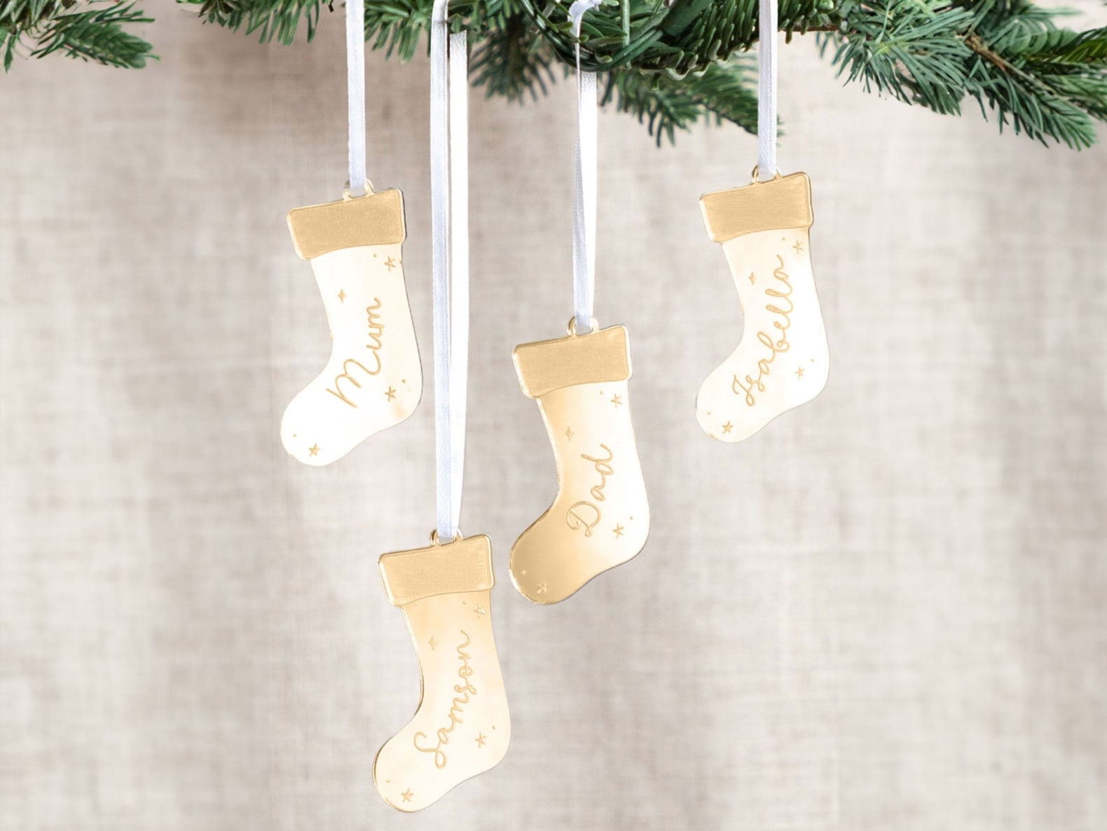 Add extra sparkle with personalised decorations