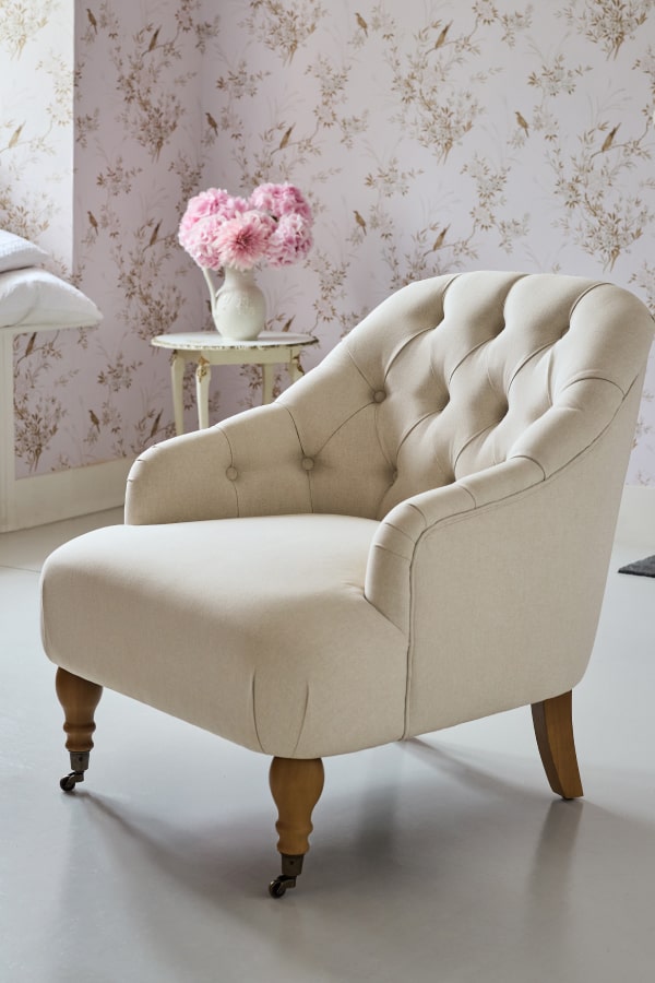 Shabby Chic by Rachel Ashwell® Natural Woven Willa Accent Chair