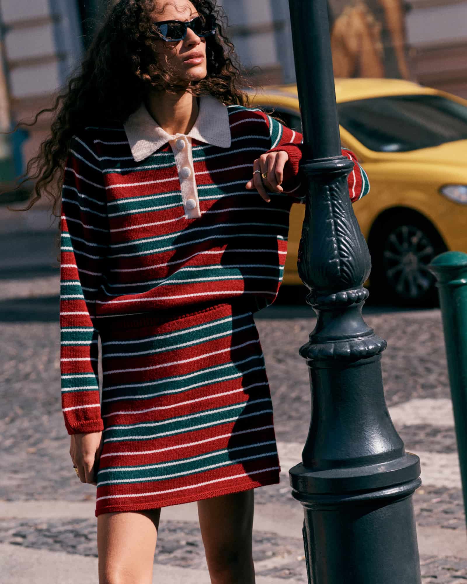 Rich burgundy and bold red define this season.