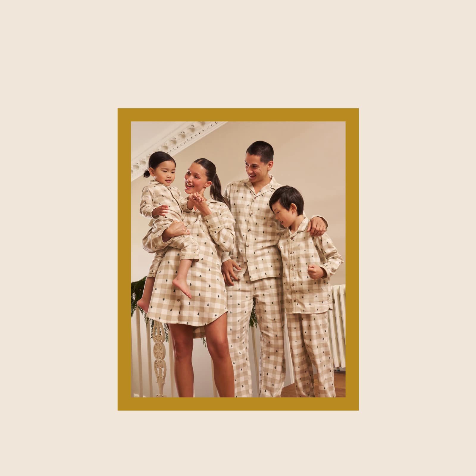 MATCHING CHRISTMAS PYJAMAS