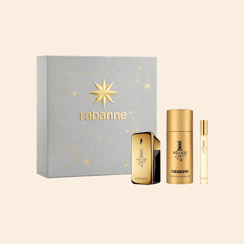 Rabanne 1 Million Eau de Toilette 50ml Gift Set (Worth £105)