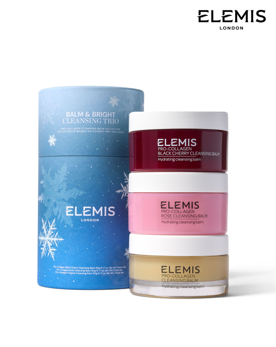 ELEMIS Balm Bright Cleansing Trio Gift Set (Worth £93) Saving 30%
