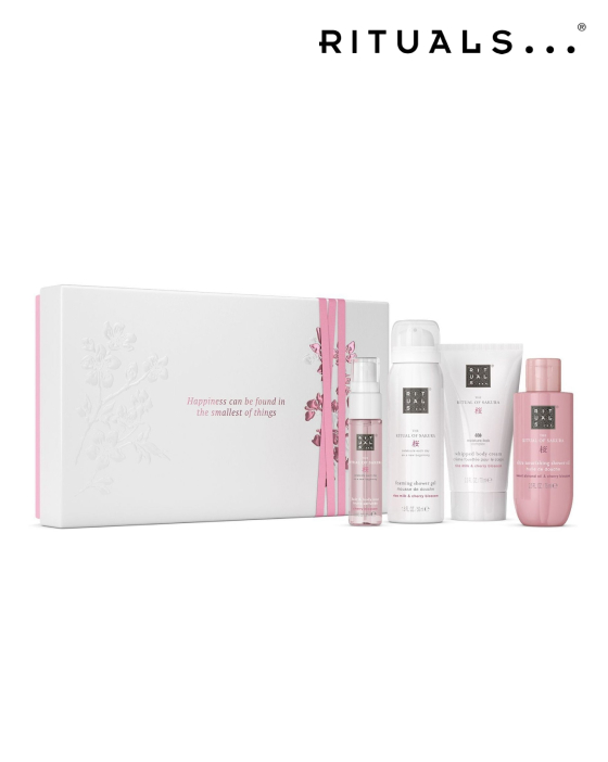 Rituals The Sakura Cherry Blossom and Rice Milk Small Gift Set (Worth Over £31)