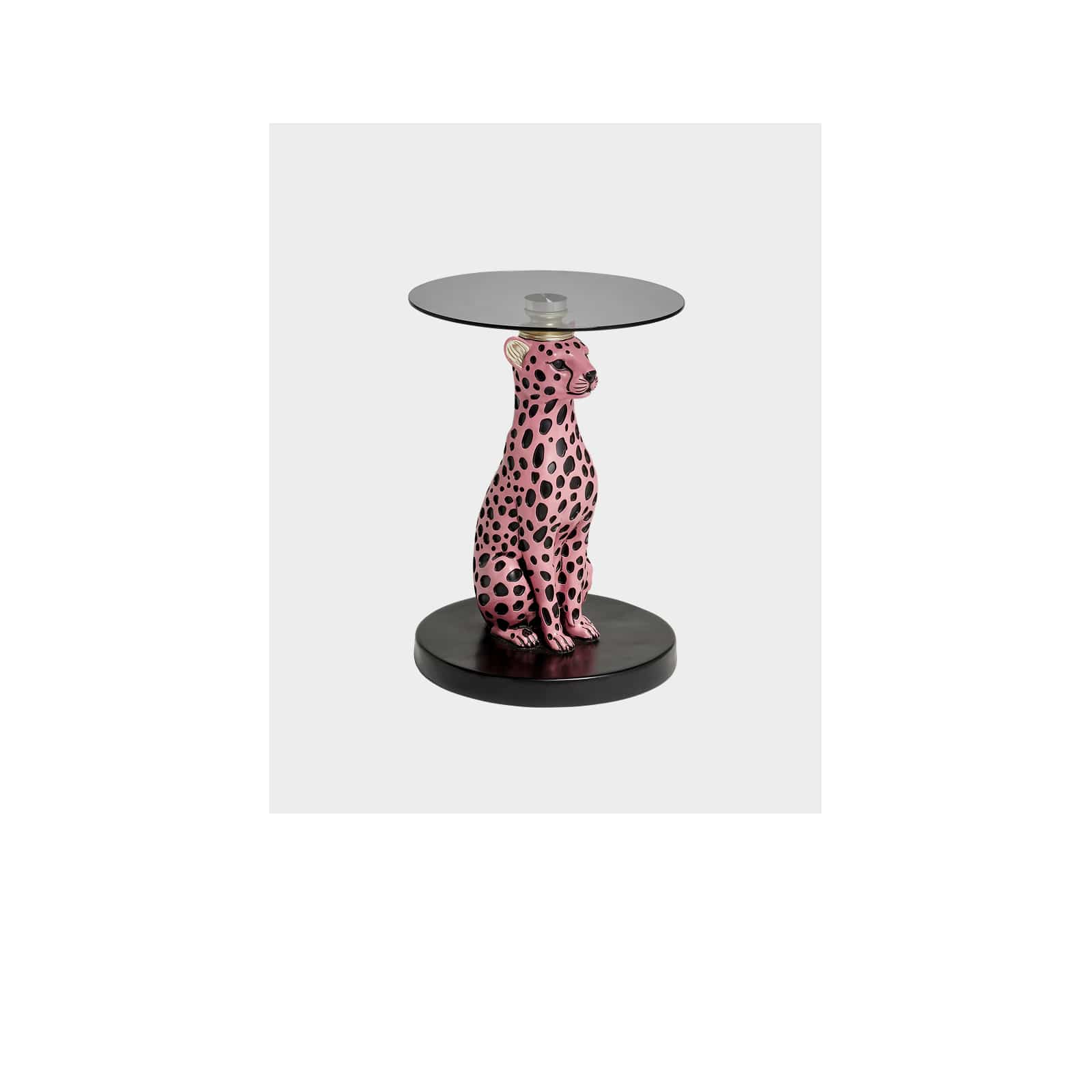 Leopard Side Table
