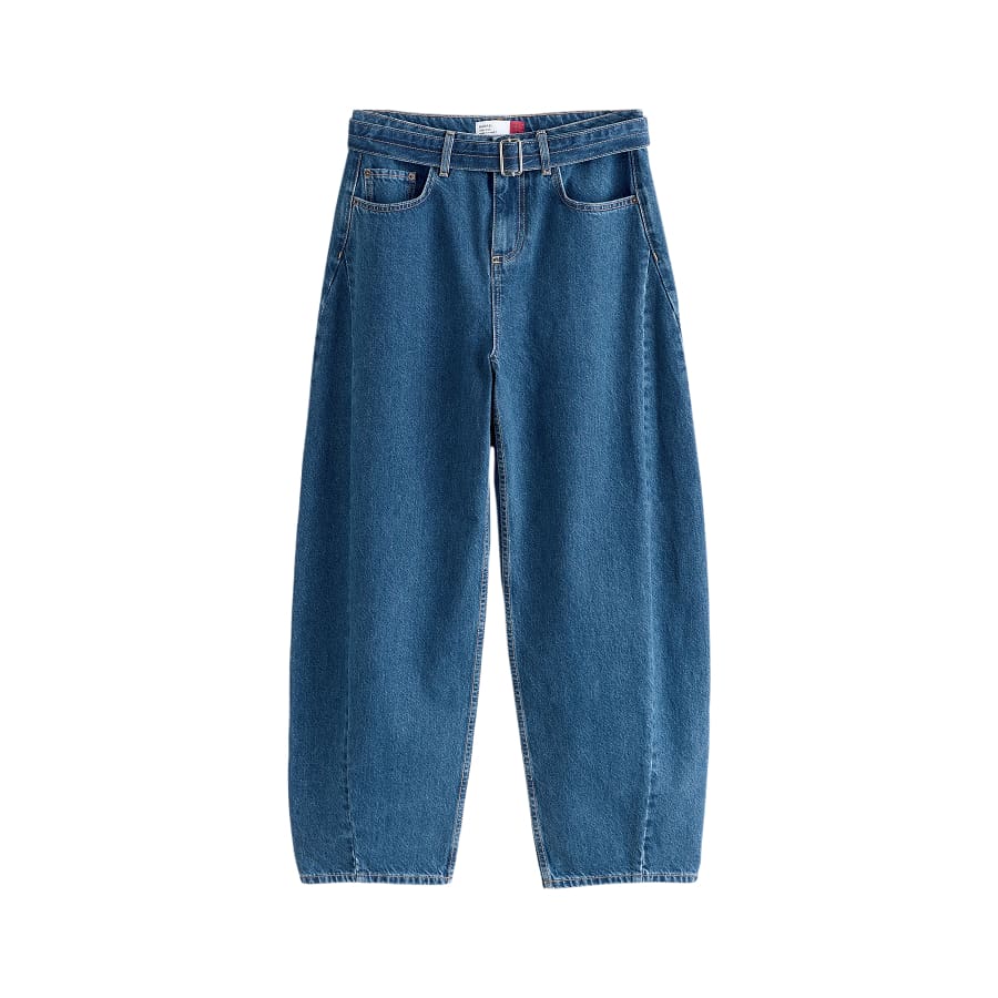 BARREL LEG JEANS