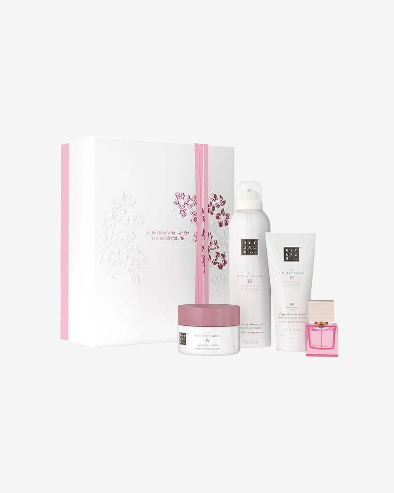 Rituals The Sakura Cherry Blossom & Rice Milk Medium Gift Set (Worth Over £52)