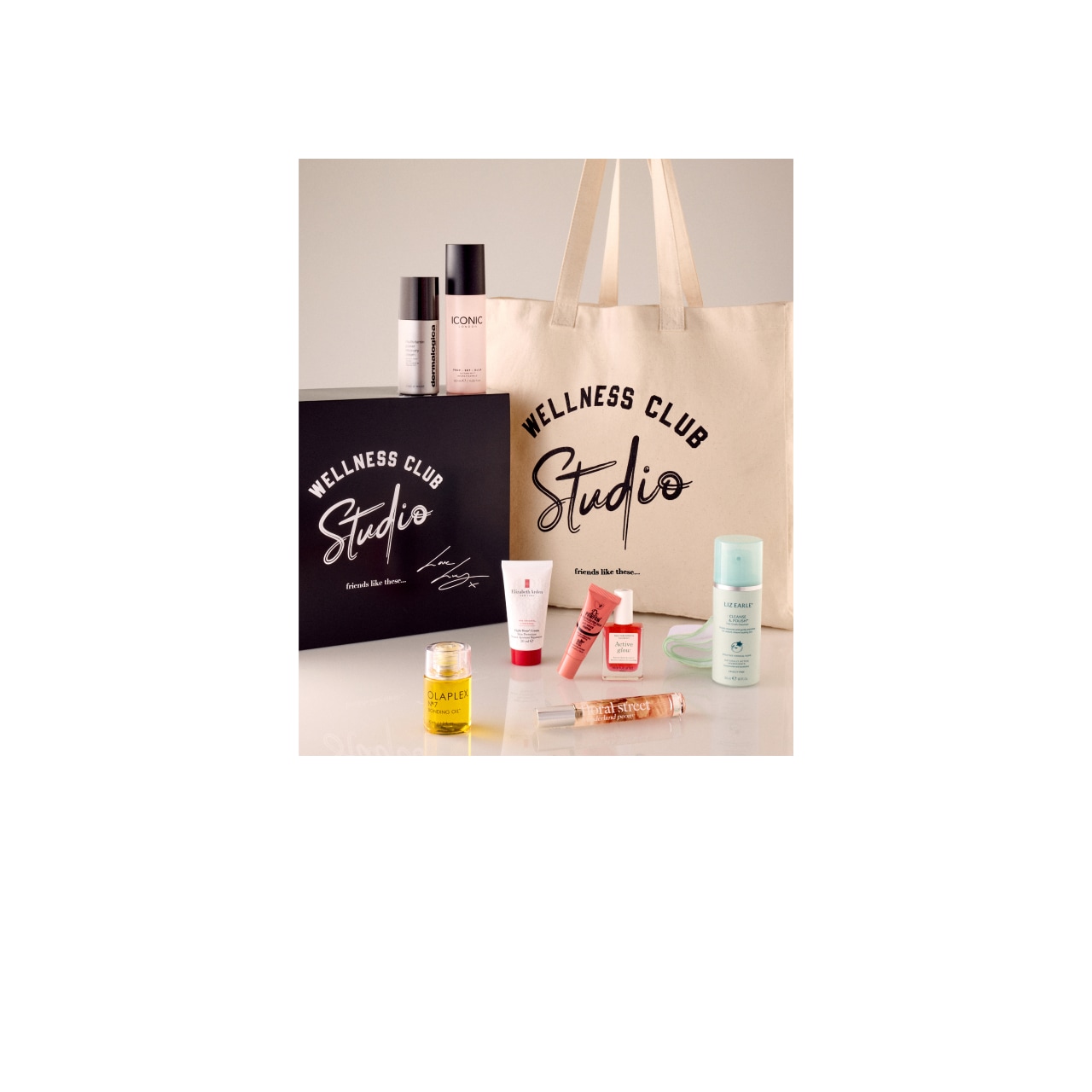 LUCY MECKLENBURGH WELLNESS CLUB STUDIO BEAUTY BOX