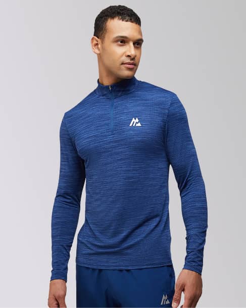 Montirex Blue Trail 2.0 Quarter Zip Sweatshirt