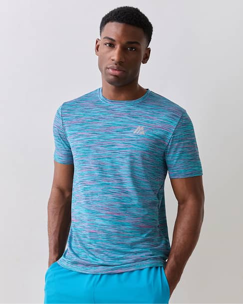 Montirex Blue Knitted Trail 2.0 T-Shirt