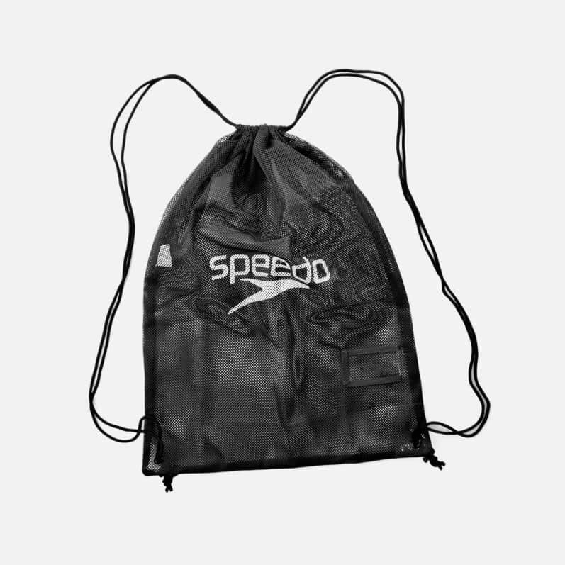 Speedo Black Adults Mesh Kit Bag
