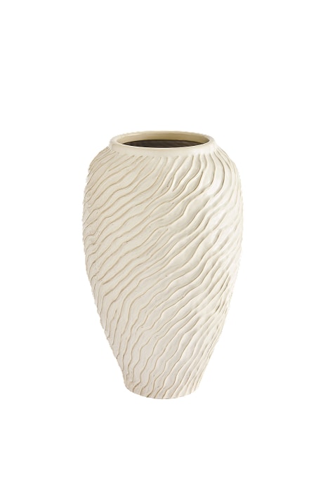 Natural Ceramic Fairford Textured Extra Large Vase