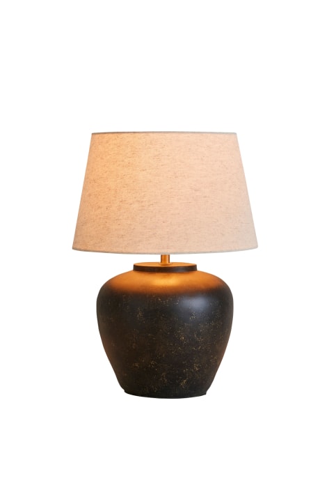 Black Lydford Small Table Lamp
