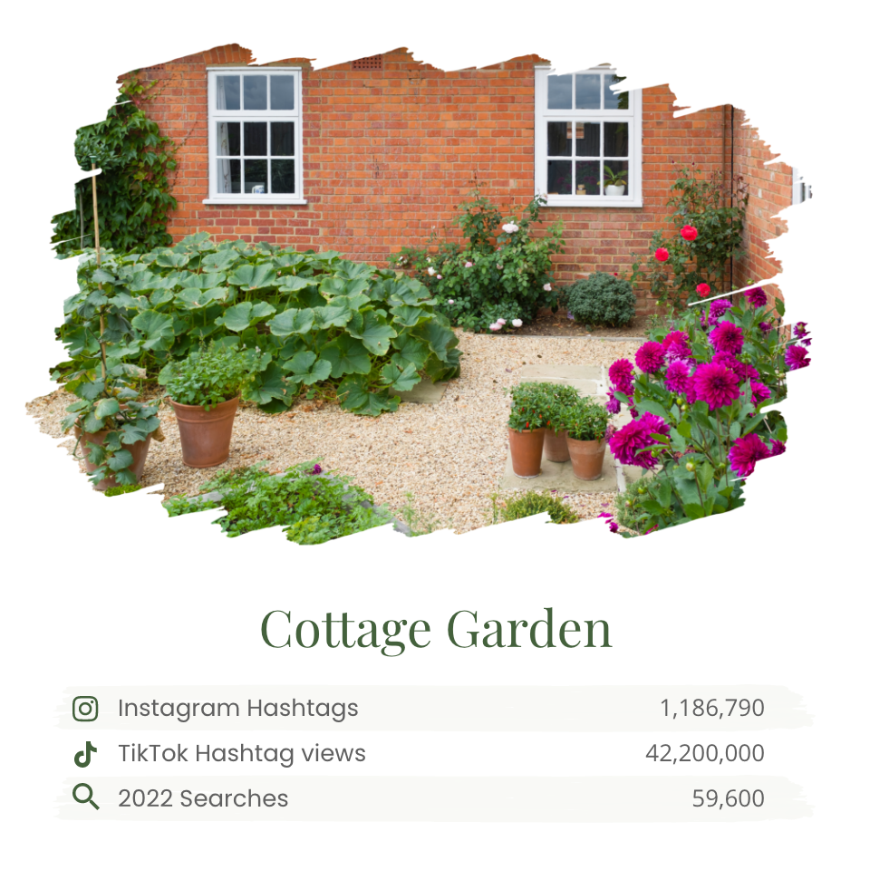 cottage garden ÔÇô stock photo alt