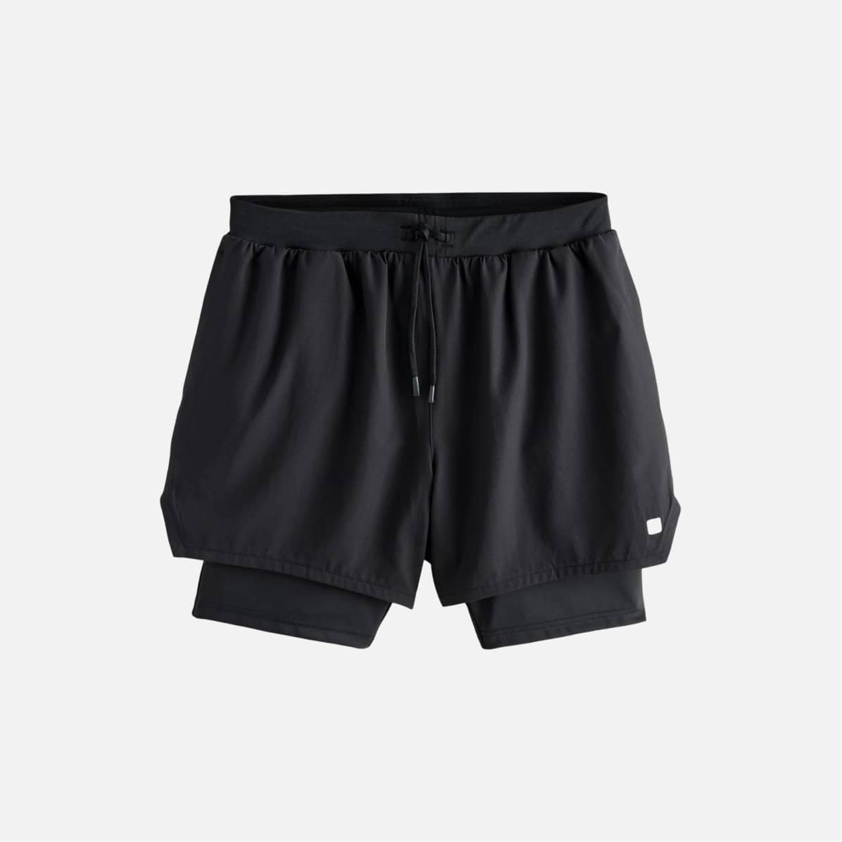 Black Active 2-In-1 Shorts