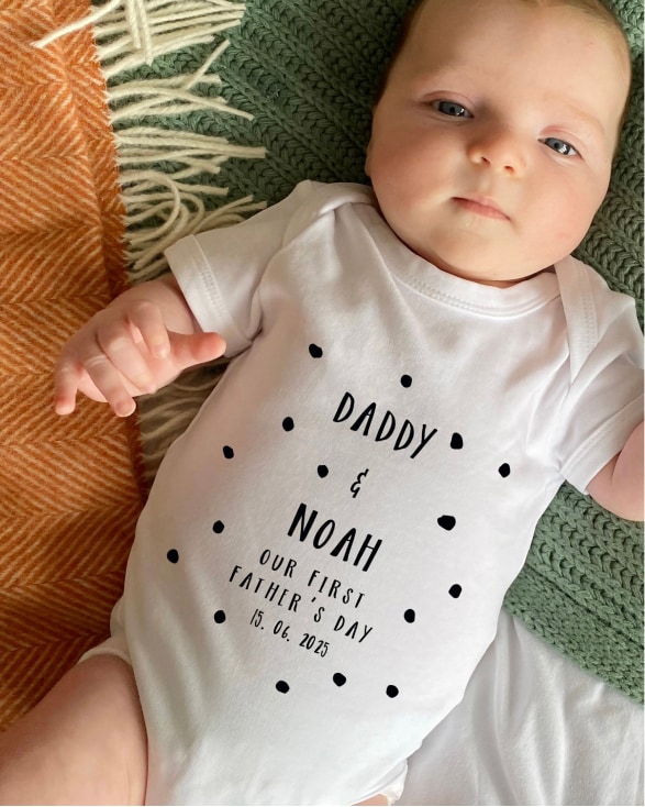 First Fathers Day Baby Grow