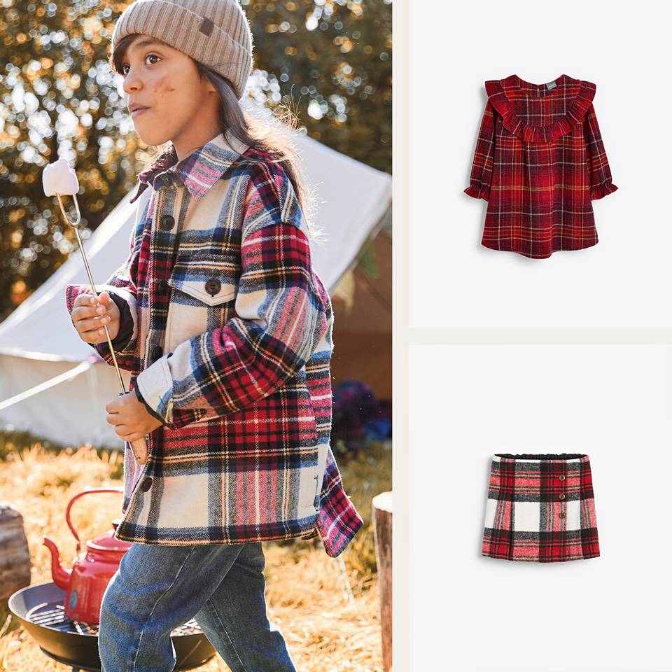 Next girls tartan dress hotsell