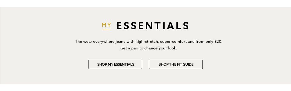 MY ESSENTIALS