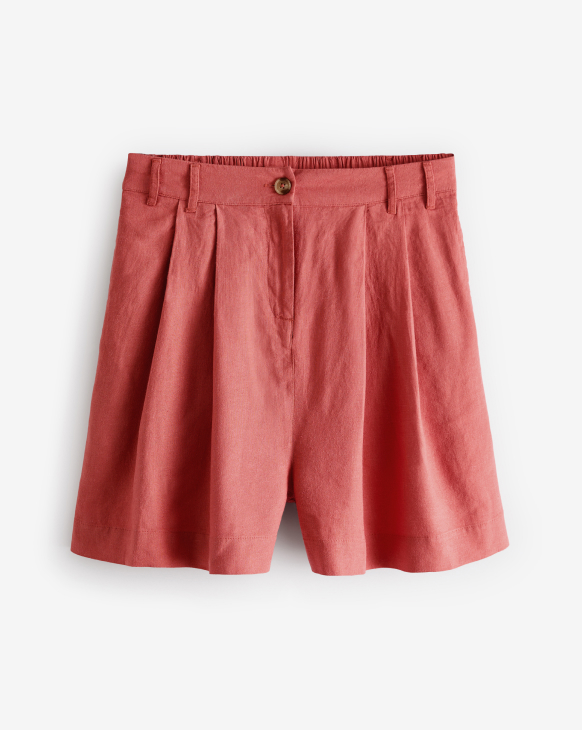 Pink/Rust Tailored Summer Shorts