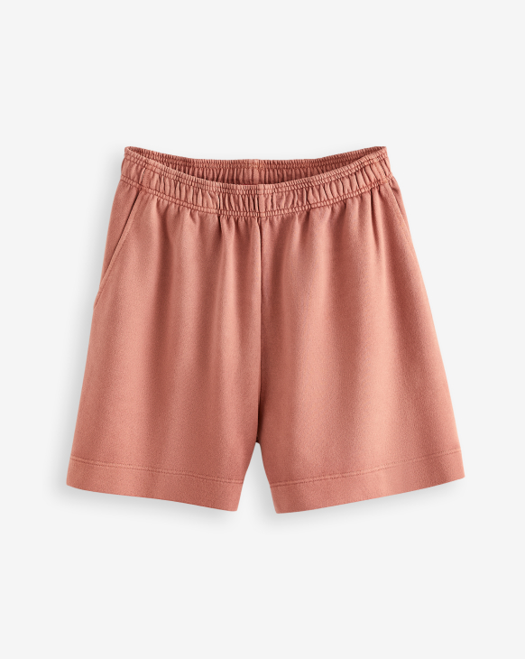 Washed Bermuda Knee Jersey Shorts