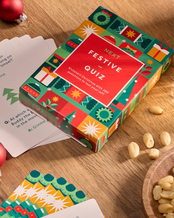 Festive Christmas Trivia Card Game