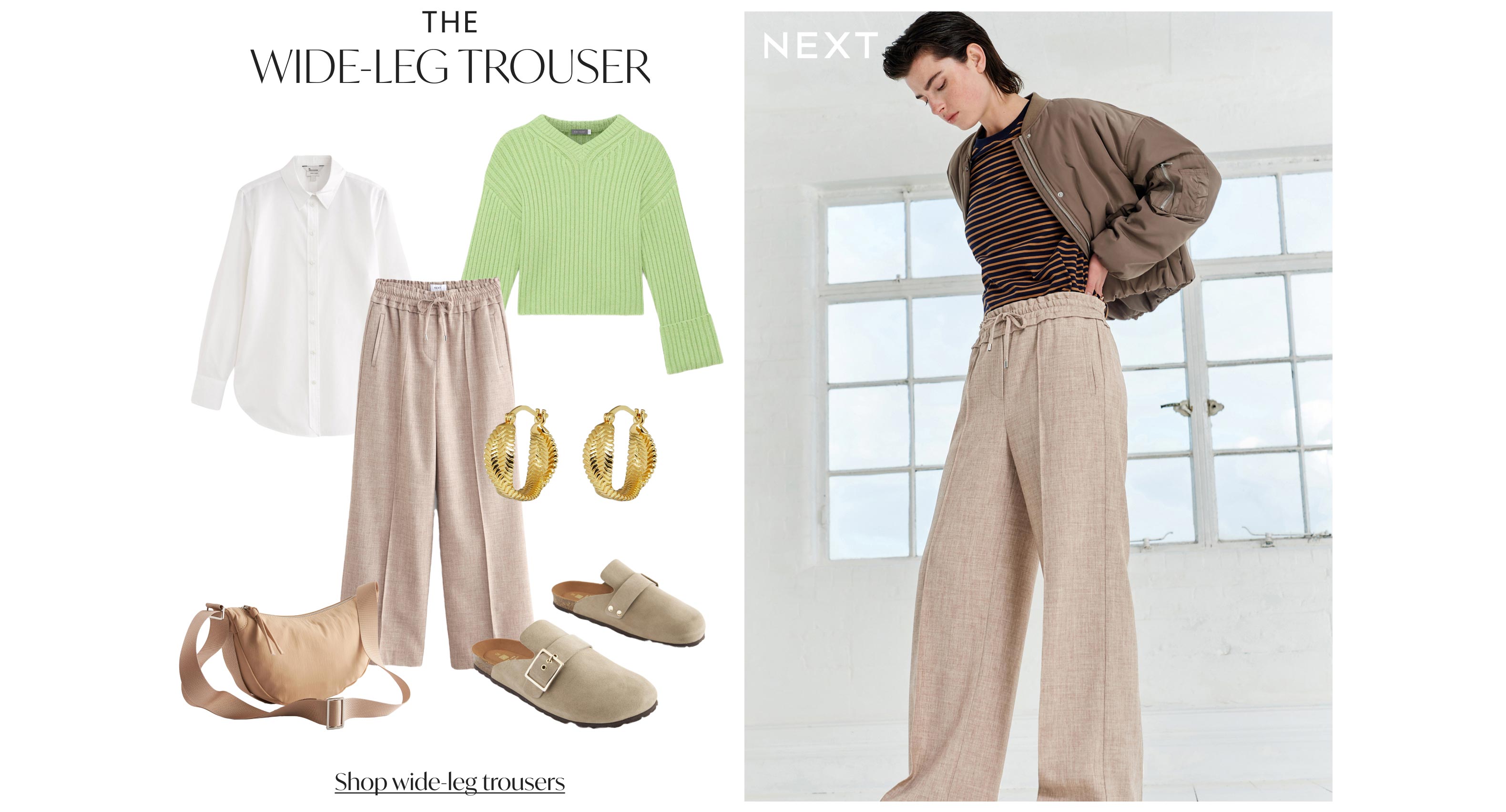 Shop wide-leg trousers