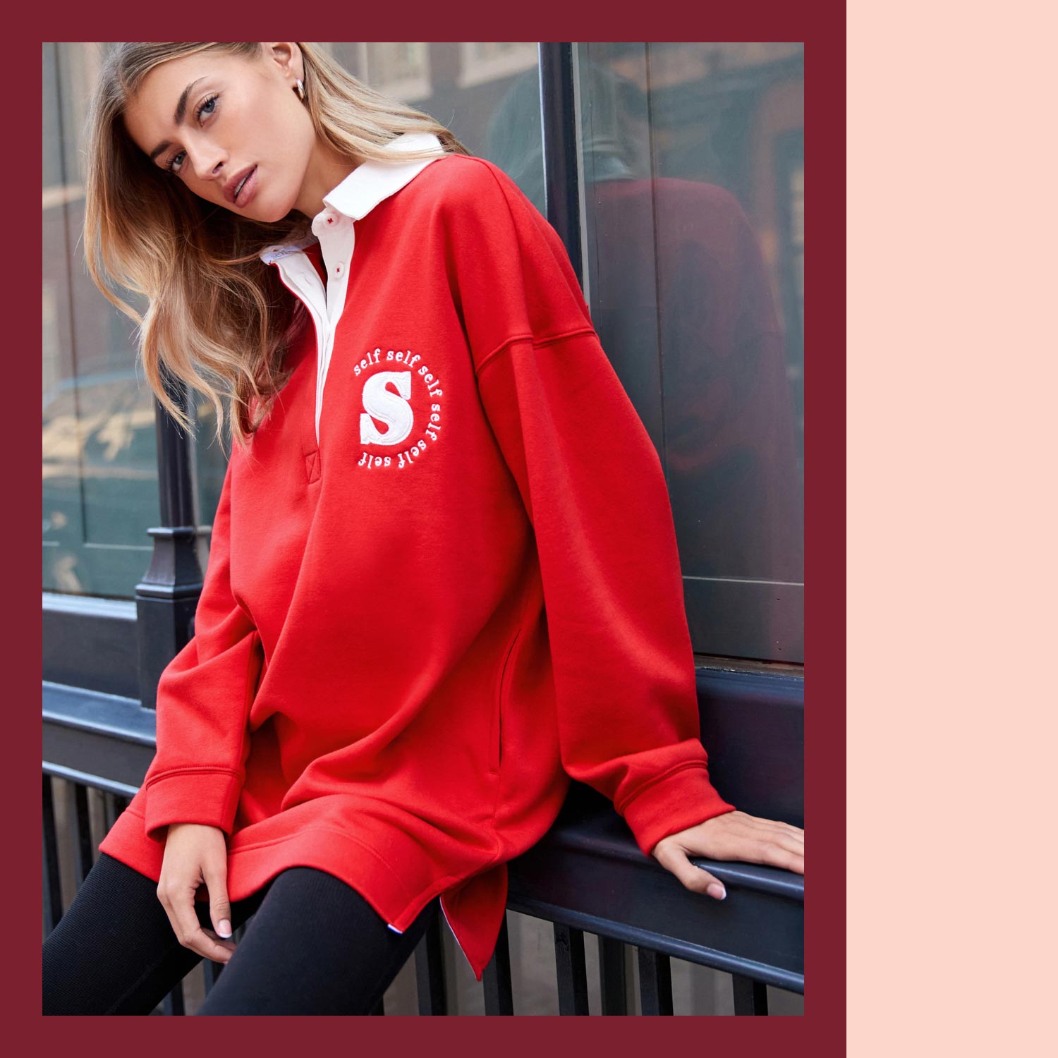 self. Rugby Sweat Top