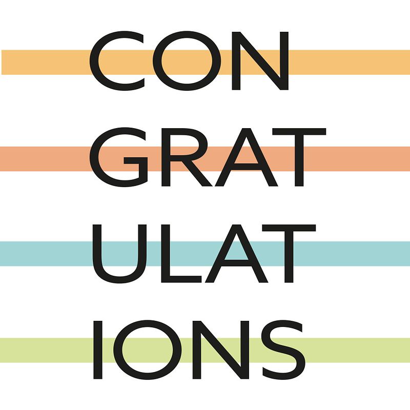 Congratulations
