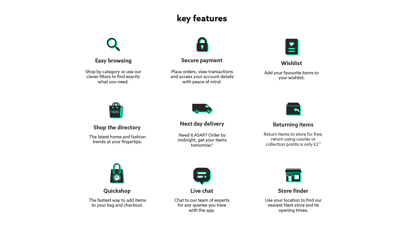 key features