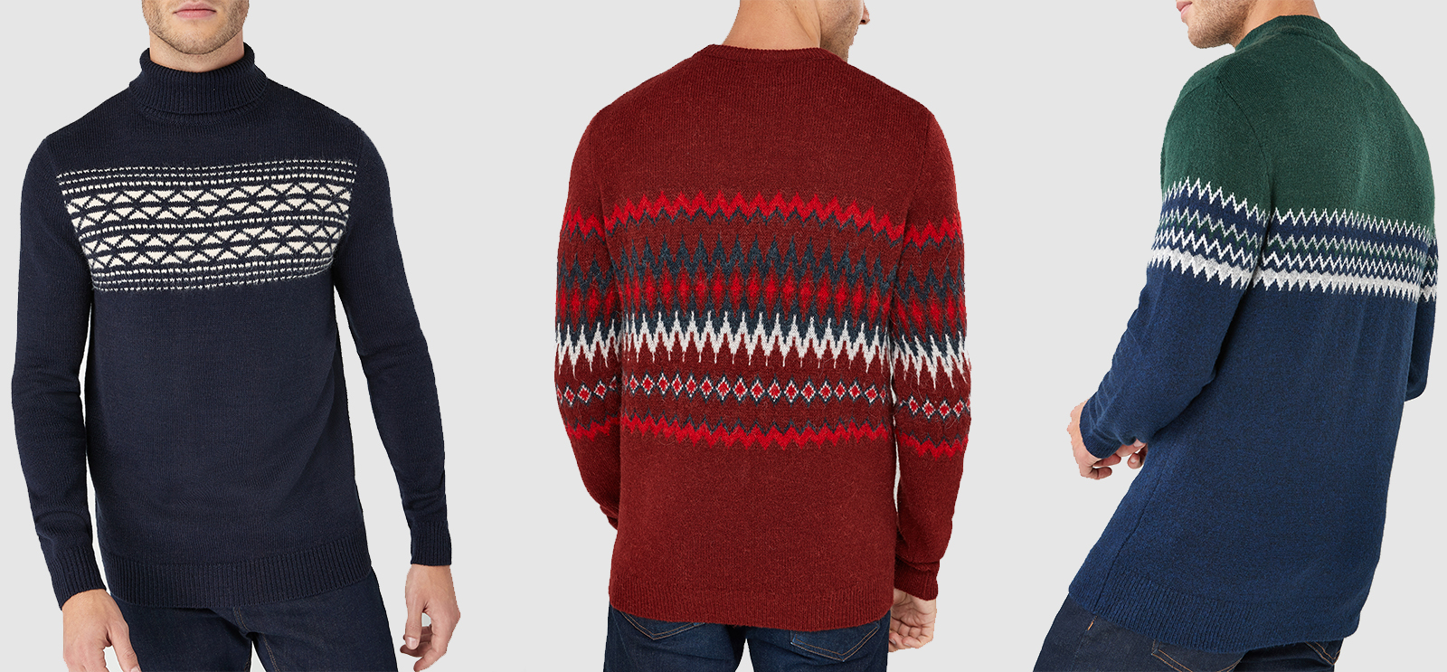 The patterned jumpers you need now