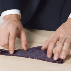How to fold a pocket square