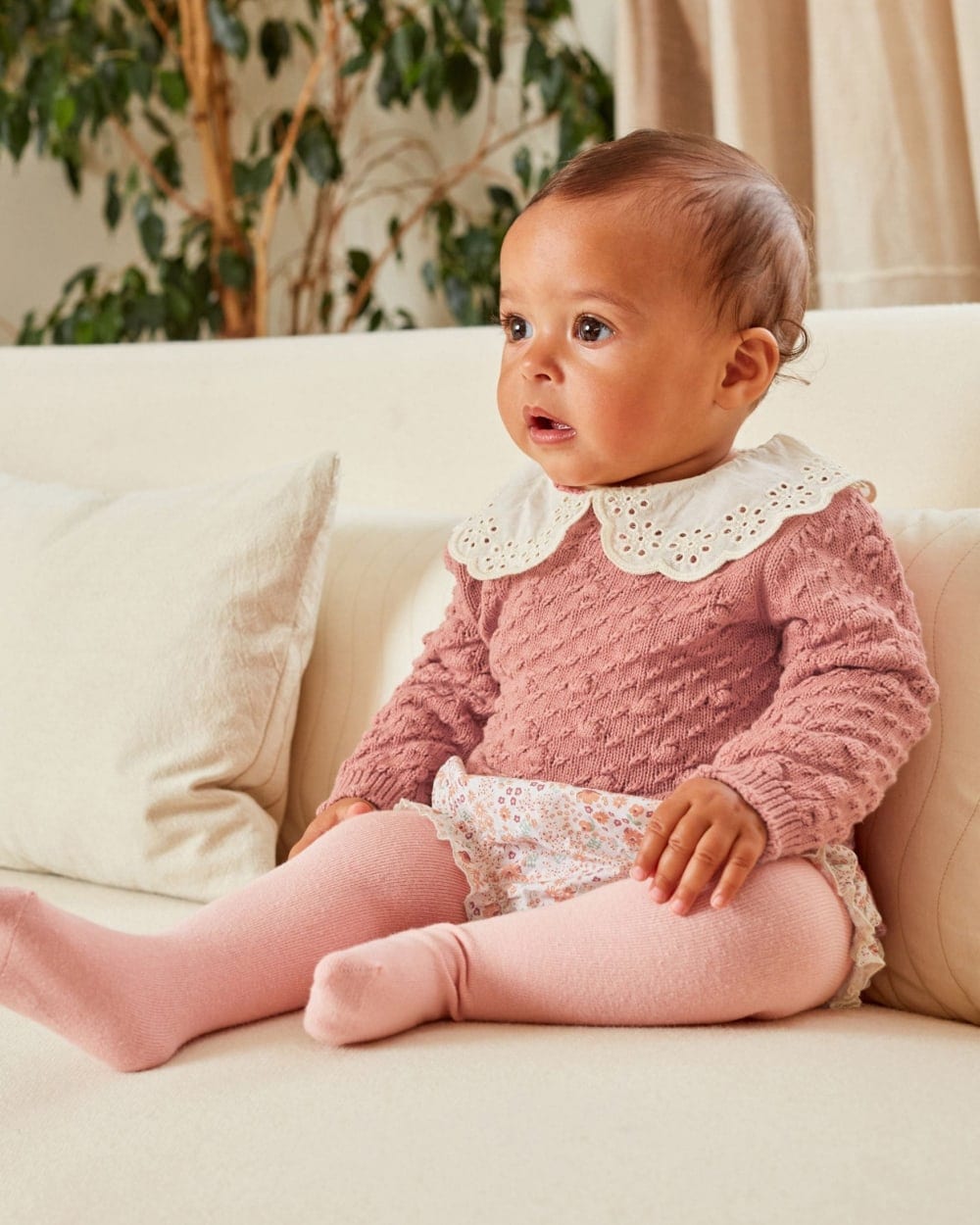 Adorable Baby in Dressing Gown Stock Photo - Image of background, bath:  23229572